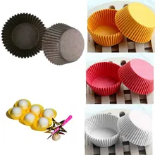 1000Pcs/Bag Paper Cake Cup Liners Baking Cup Muffin Kitchen Cupcake Cases Paper Cupcakes Wrappers Cake Box Cup Egg Tarts Tray
