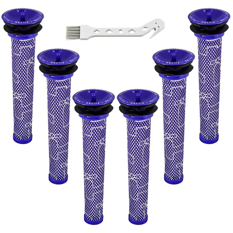 6 шт., сменные фильтры для Dyson V6 V7 V8 DC59 DC58
6 шт., сменные фильтры для Dyson V6 V7 V8 DC59 DC58