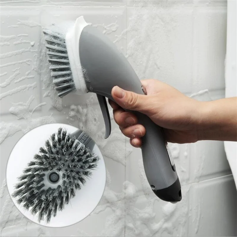 2 In 1 Bathroom Cleaning Brush Soap Dispenser Floor Tile Cleaner Brush Kitchen Sink Scrubber Home Cleaning Supplies
2 In 1 Bathroom Cleaning Brush Soap Dispenser Floor Tile Cleaner Brush Kitchen Sink Scrubber Home Cleaning Supplies