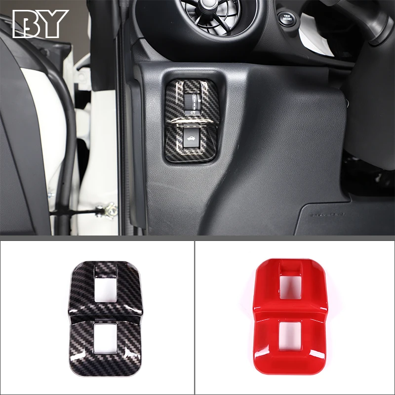 For Toyota 86 For Subaru BRZ 2022 Carbon Fiber Indoor Tailgate Button Switch Frame Trim Sticker Car Interior Styling Accessories
For Toyota 86 For Subaru BRZ 2022 Carbon Fiber Indoor Tailgate Button Switch Frame Trim Sticker Car Interior Styling Accessories