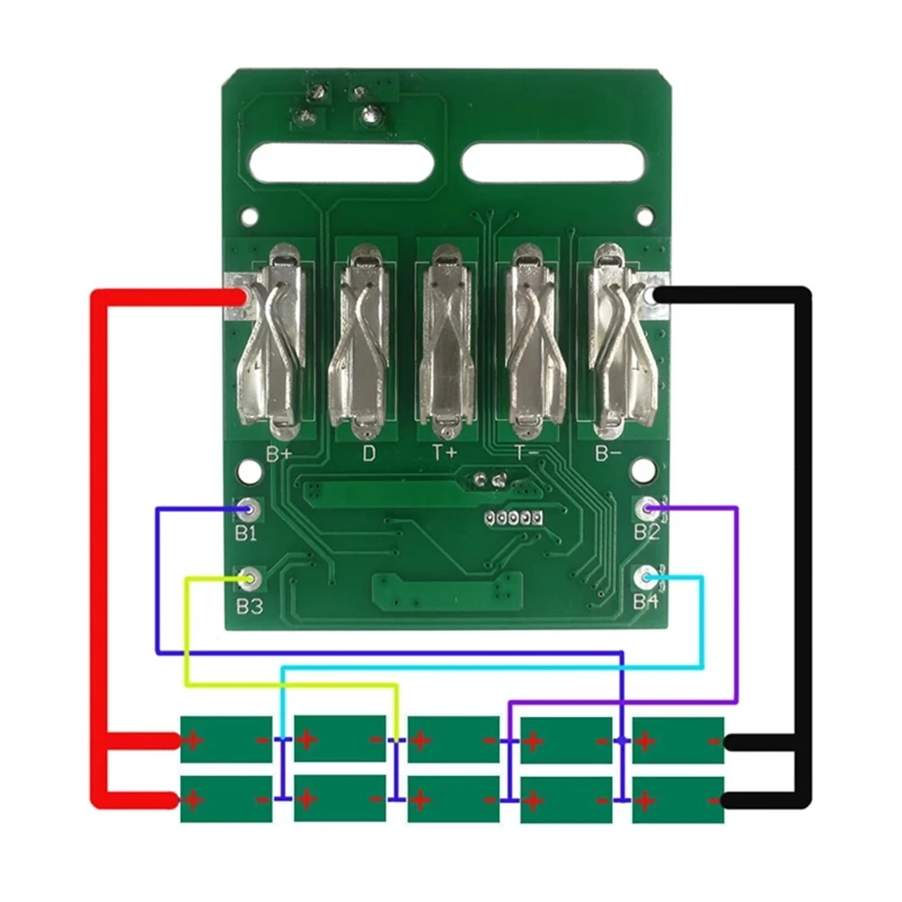 1pcs New Charging Protection Circuit Boards PCB Board For Metabo 18V Lithium Battery Rack Ecoflow Tool Dust Collector Parts
1pcs New Charging Protection Circuit Boards PCB Board For Metabo 18V Lithium Battery Rack Ecoflow Tool Dust Collector Parts