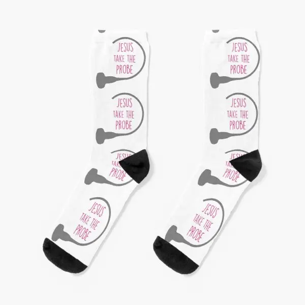 Jesus Take The Probe Crew Socks Cartoon Girls Black Winter Cotton Mens Sports Funny Breathable Comfortable Unisex Short Ladies
Jesus Take The Probe Crew Socks Cartoon Girls Black Winter Cotton Mens Sports Funny Breathable Comfortable Unisex Short Ladies