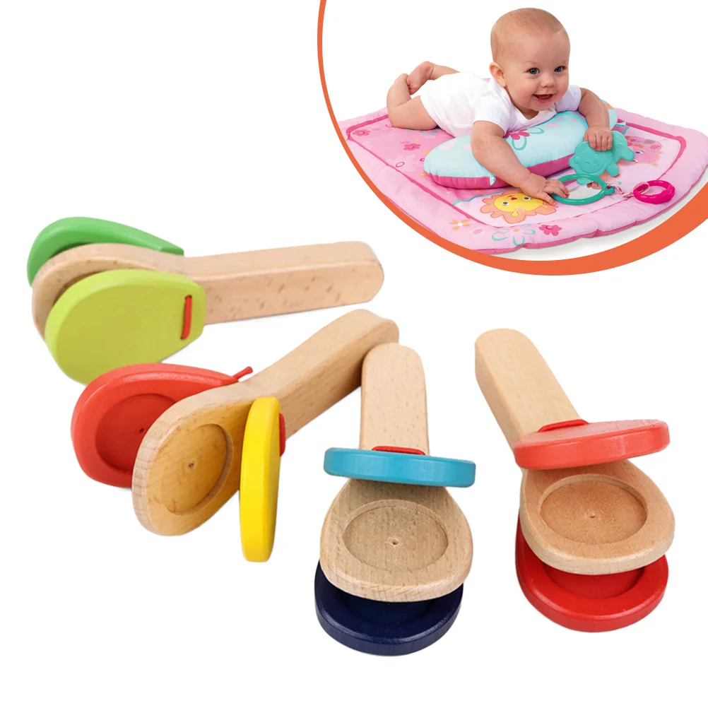 Castanet Musical Toy Basic Beat Finger Percussion Clapper Baby Education Children Instrument
Castanet Musical Toy Basic Beat Finger Percussion Clapper Baby Education Children Instrument