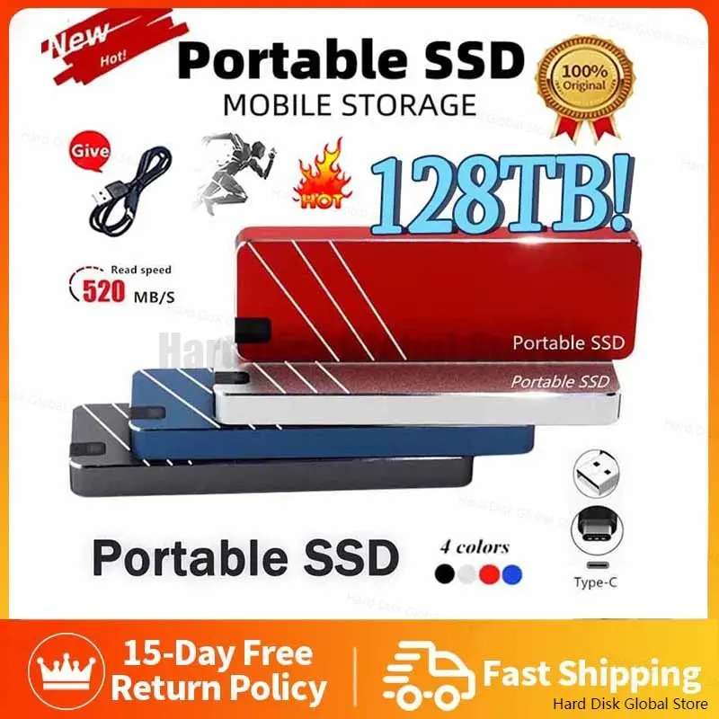 Портативный SSD высокоскоростной 500 Гб 4 ТБ 8 ТБ 16 Тб 30 ТБ 128 ТБ внешний твердотельный накопитель оригинальный USB 3.1 Type-C жесткий диск для ноутбук...
Портативный SSD высокоскоростной 500 Гб 4 ТБ 8 ТБ 16 Тб 30 ТБ 128 ТБ внешний твердотельный накопитель оригинальный USB 3.1 Type-C жесткий диск для ноутбук...