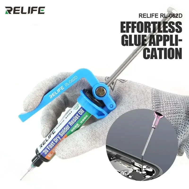 RELIFE RL-062D Ручной клеевой пистолет Усилитель паяльной пасты Сварочное масло