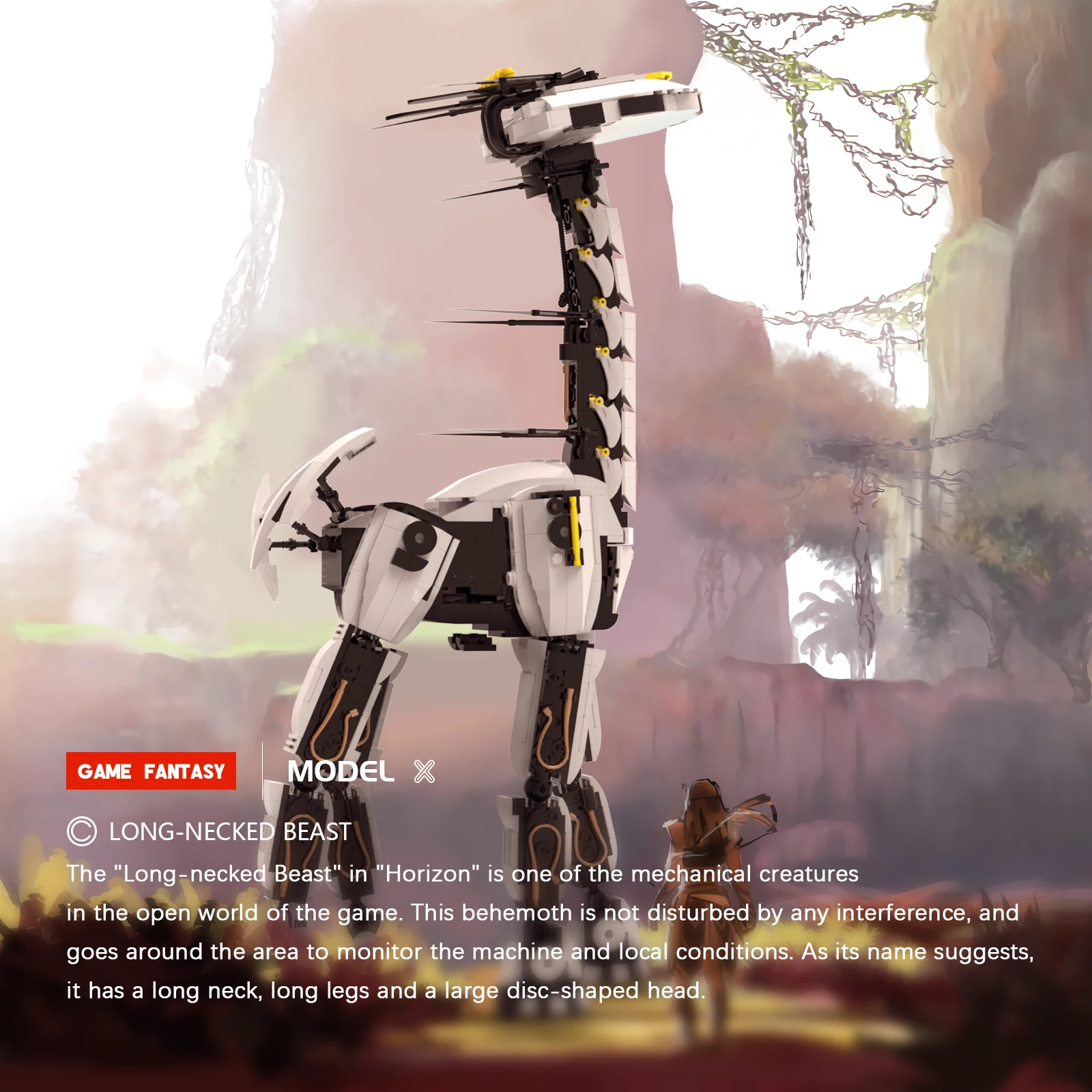 Конструктор MOC 76989 Horizon с длинным горлом, механическая серия, зверь, рассвет, олень, монстр, существо, кирпичи, игрушки для детей
Конструктор MOC 76989 Horizon с длинным горлом, механическая серия, зверь, рассвет, олень, монстр, существо, кирпичи, игрушки для детей