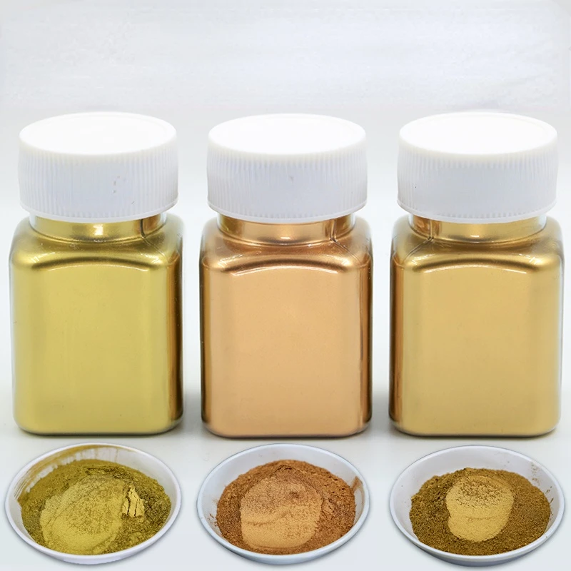 

50g Copper Gold Powder Paint Pigment Powder Suitable for Metal, Gypsum, Iron Doors Windows, European Architectural Sculpture