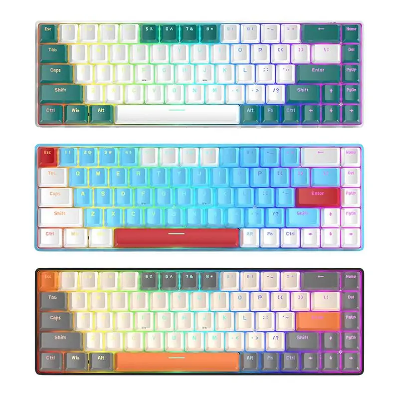 Mechanical Keyboard 60 Percent Compact Design 68 Keys Mini Wired Game Keyboard Home Offices Keyboard For Window Laptop PC
Mechanical Keyboard 60 Percent Compact Design 68 Keys Mini Wired Game Keyboard Home Offices Keyboard For Window Laptop PC