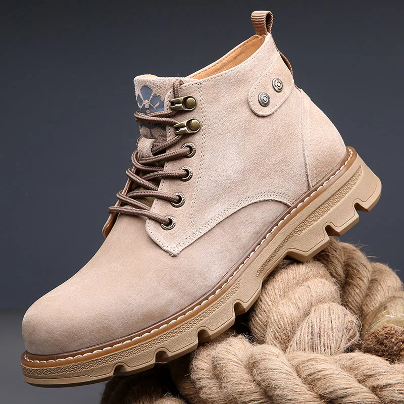 New high-end tooling boots plus velvet warm Martin boots toe layer cowhide outdoor large scalp boots high-top scrub men's boots
New high-end tooling boots plus velvet warm Martin boots toe layer cowhide outdoor large scalp boots high-top scrub men's boots