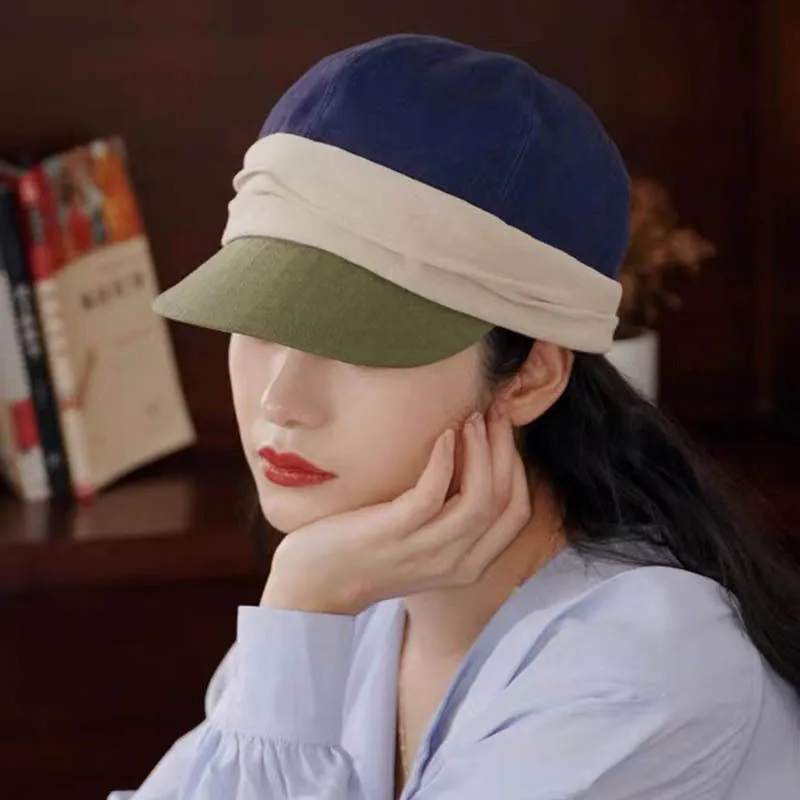 202207-shenjin dropshipping japan soft color patchwork fole cloth newsboy cap leisure lady Octagonal hat women visors cap
202207-shenjin dropshipping japan soft color patchwork fole cloth newsboy cap leisure lady Octagonal hat women visors cap
