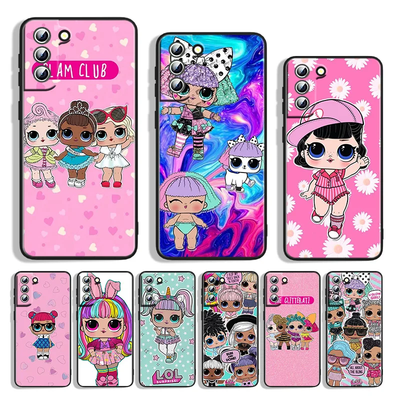 Silicone Cover L.O.L. SURPRISE For Samsung S22 S21 S20 FE Ultra S10e S10 S9 S8 S7 S6 Edge Plus Black Phone Case
Silicone Cover L.O.L. SURPRISE For Samsung S22 S21 S20 FE Ultra S10e S10 S9 S8 S7 S6 Edge Plus Black Phone Case