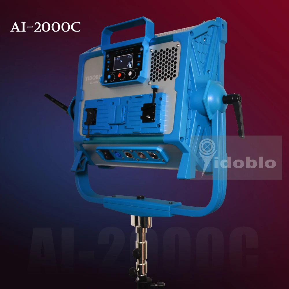 Yidoblo AI-2000C RGB Colorful Led Panel Light Dimmable Studio Photo Lamp LED Lighting Photographic Video Light APP Control 200W
Yidoblo AI-2000C RGB Colorful Led Panel Light Dimmable Studio Photo Lamp LED Lighting Photographic Video Light APP Control 200W