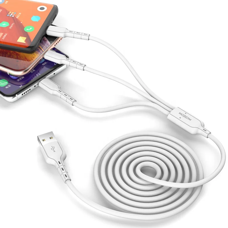 100 шт. 1 м длинный 2,4 А быстрый USB 3 в 1 зарядный кабель MOXOM кабель передачи данных 24 а
100 шт. 1 м длинный 2,4 А быстрый USB 3 в 1 зарядный кабель MOXOM кабель передачи данных 24 а