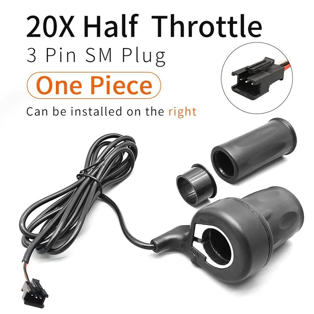 20x Half Twist Throttle Sm Wp Connector Right Handle Throttle Modified Electric Bicycle Accessories
20x Half Twist Throttle Sm Wp Connector Right Handle Throttle Modified Electric Bicycle Accessories