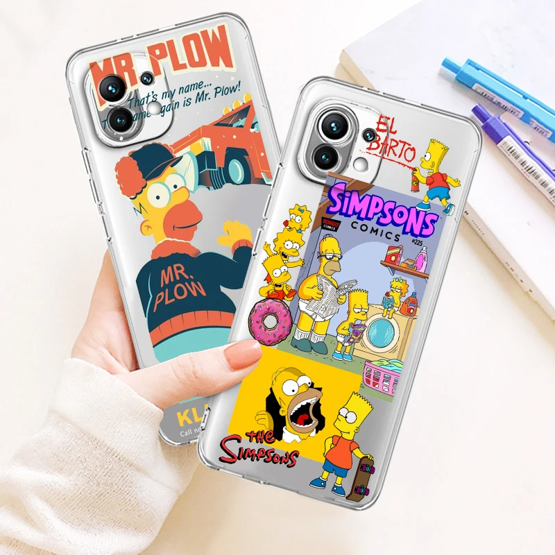 The Simpsons Homer Disney Transparent Cover Phone Case For Xiaomi Mi 12S 12X 12 11 11T 11i 10T 10 Pro Lite Ultra 5G 9T 9SE 8
The Simpsons Homer Disney Transparent Cover Phone Case For Xiaomi Mi 12S 12X 12 11 11T 11i 10T 10 Pro Lite Ultra 5G 9T 9SE 8