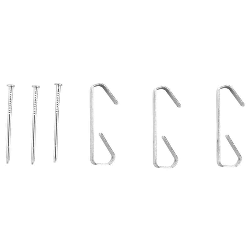 100Pcs Picture Hangers 30Lbs,Photo Frame Hooks With Nails, Picture Hanging Kit For Canvas, Clock, House Decoration
100Pcs Picture Hangers 30Lbs,Photo Frame Hooks With Nails, Picture Hanging Kit For Canvas, Clock, House Decoration