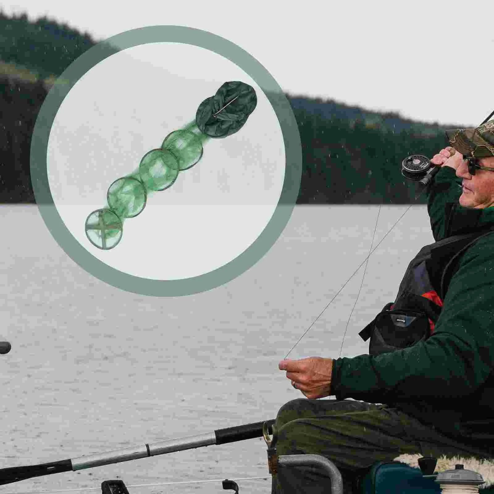 Bass Fishing Lures Net Bag Protector Stainless Steel Fork Tuck Tools Rubberized Mesh Guard Goods
Bass Fishing Lures Net Bag Protector Stainless Steel Fork Tuck Tools Rubberized Mesh Guard Goods