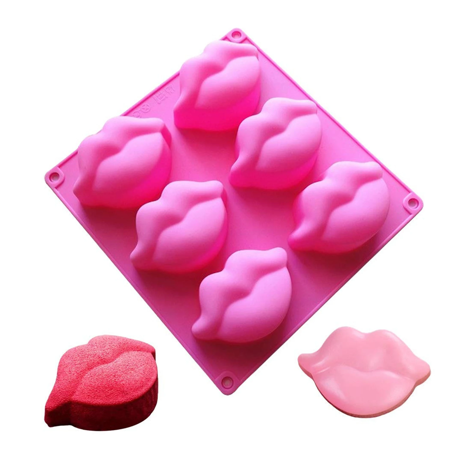 6-Cavity 3D Mouth Lips Shaped Chocolate Silicone Molds Valentine's Day Gifts 3D Mouth Lips Shaped Fondant Cake Silicone Mold
6-Cavity 3D Mouth Lips Shaped Chocolate Silicone Molds Valentine's Day Gifts 3D Mouth Lips Shaped Fondant Cake Silicone Mold