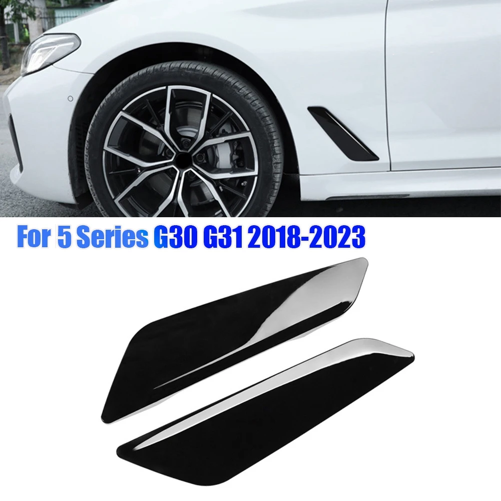 1Pair Side Wing Air Flow Intake Cover Trim for BMW 5 Series G30 G31 2018-2023 Styling Side Wing Decor Hood Bright black
1Pair Side Wing Air Flow Intake Cover Trim for BMW 5 Series G30 G31 2018-2023 Styling Side Wing Decor Hood Bright black