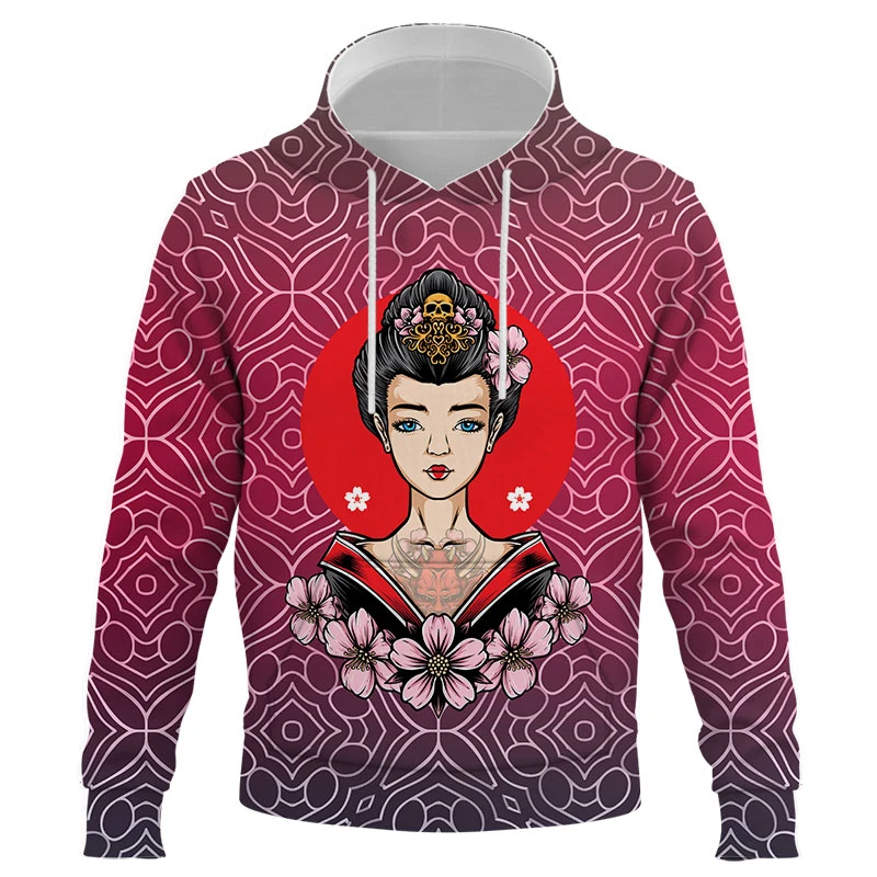 Japanese Style Singing Girl Samurai Print Men/Women Hoodie Casual Oversized Pullover Popular Sweatshirt Fashion Tops New Clothes
Japanese Style Singing Girl Samurai Print Men/Women Hoodie Casual Oversized Pullover Popular Sweatshirt Fashion Tops New Clothes