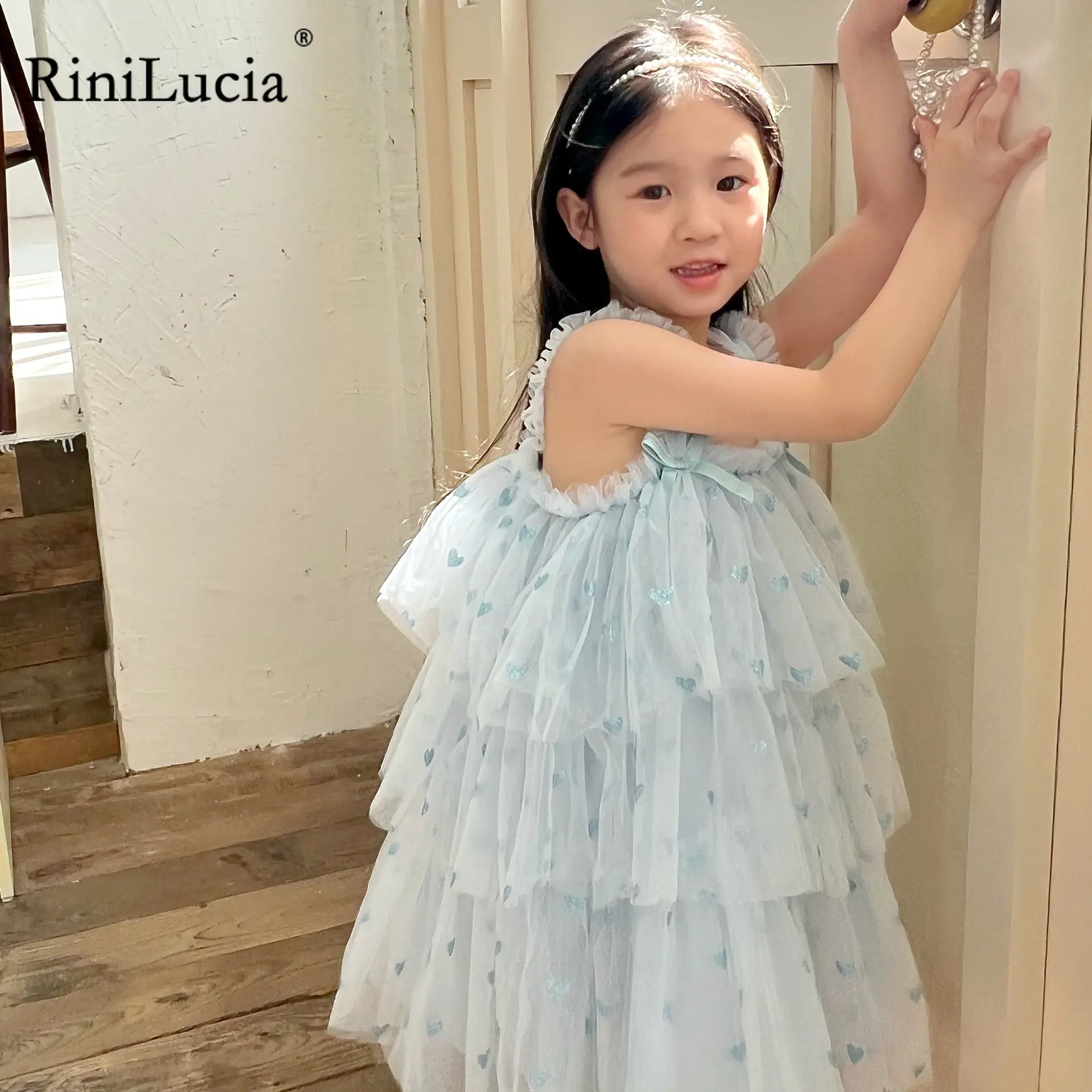 Girls Baby Princess Dress Spring Summer Toddler Kids Mesh Sequined Ruffles Bow Sleeveless Dresses Children's Clothing
Girls Baby Princess Dress Spring Summer Toddler Kids Mesh Sequined Ruffles Bow Sleeveless Dresses Children's Clothing