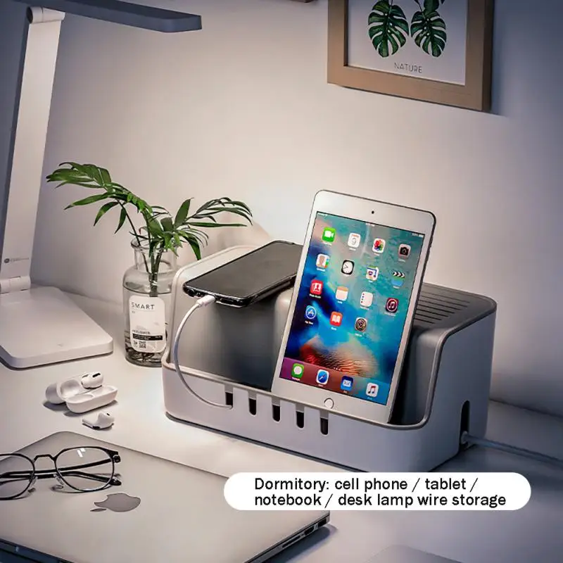 Съемный Настольный ящик для хранения, высококачественный органайзер для кабеля и проводов, держатель для штепсельной вилки, полка для штепсельной вилки, стеллаж для хранения, простая установка
Съемный Настольный ящик для хранения, высококачественный органайзер для кабеля и проводов, держатель для штепсельной вилки, полка для штепсельной вилки, стеллаж для хранения, простая установка