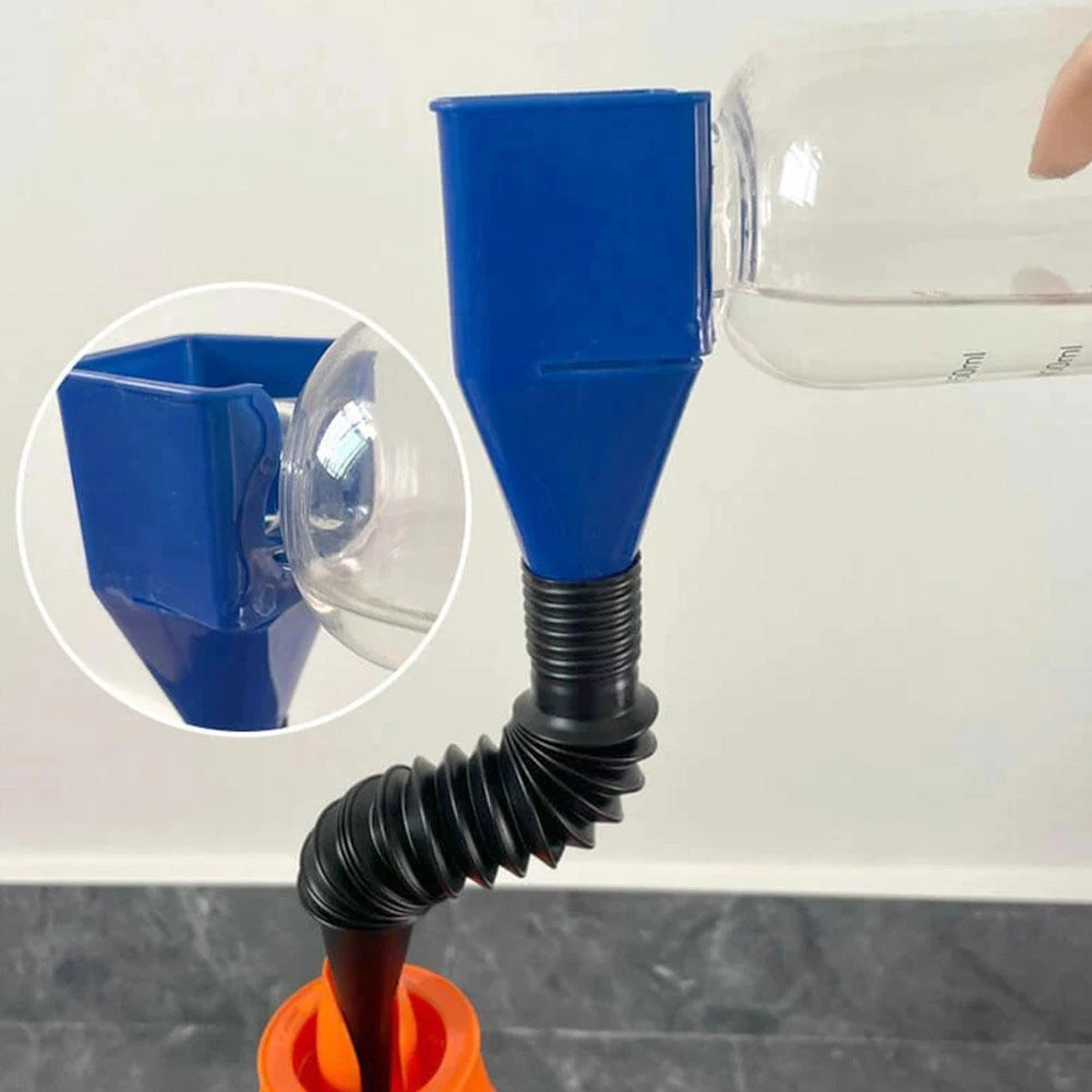 Flexible Snap Funnel Draining Tool Oil Transmission Kit Multi-Purpose Car Motorcycle Truck Filling Coolant Oil Draining Tool
Flexible Snap Funnel Draining Tool Oil Transmission Kit Multi-Purpose Car Motorcycle Truck Filling Coolant Oil Draining Tool