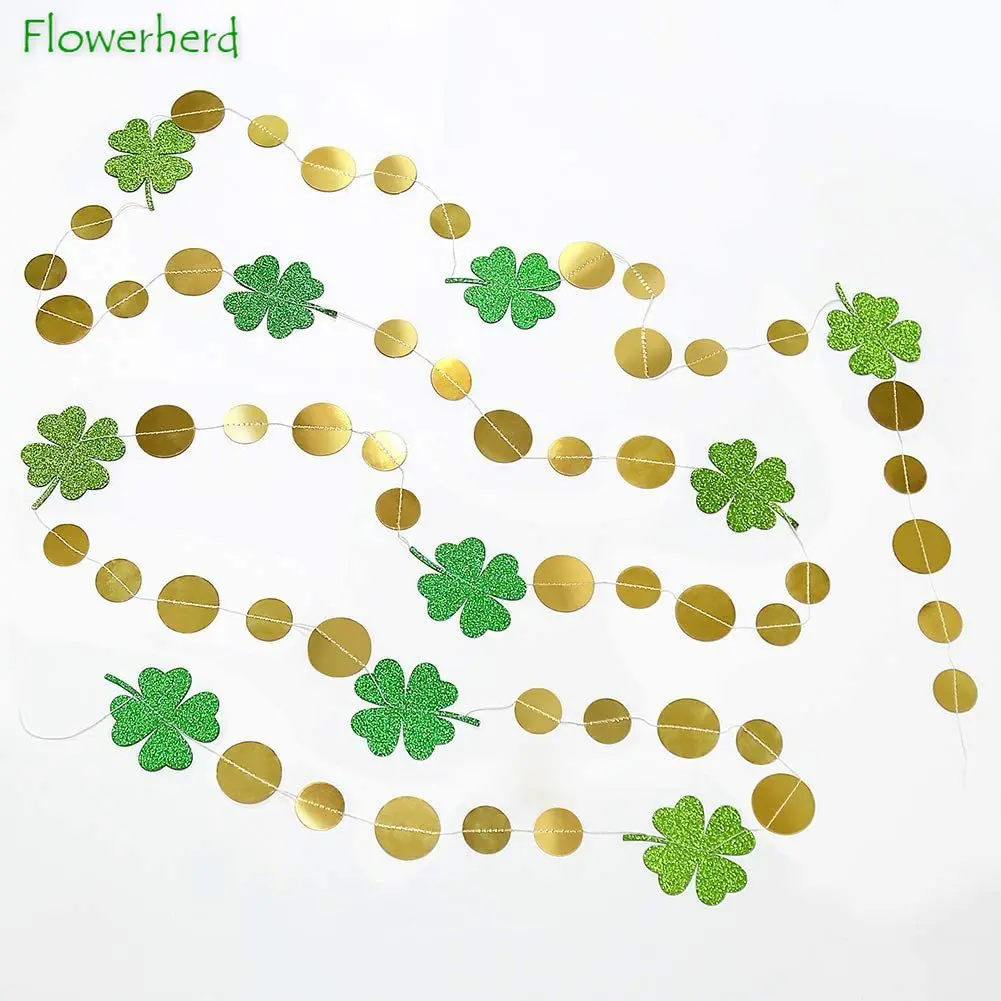 St. Patrick's Day Decoration Clover Peace Grass Banner Pull Flower Christmas Birthday Decoration Party Supplies Hanging Ornament
St. Patrick's Day Decoration Clover Peace Grass Banner Pull Flower Christmas Birthday Decoration Party Supplies Hanging Ornament