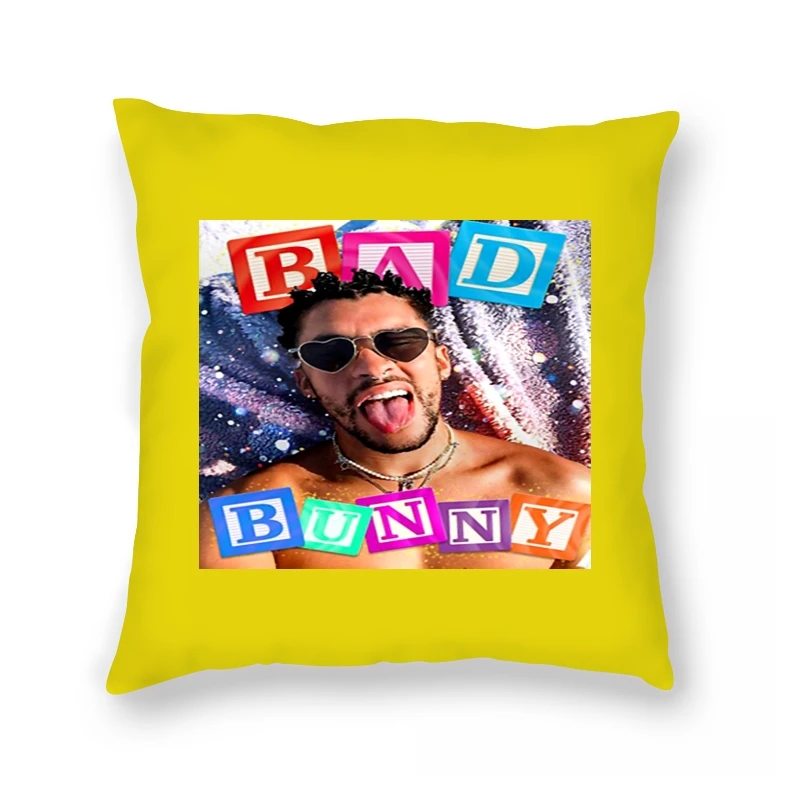 Hip Hop Bad Bunny Rapper Unisex Casual Pillow Case
Hip Hop Bad Bunny Rapper Unisex Casual Pillow Case