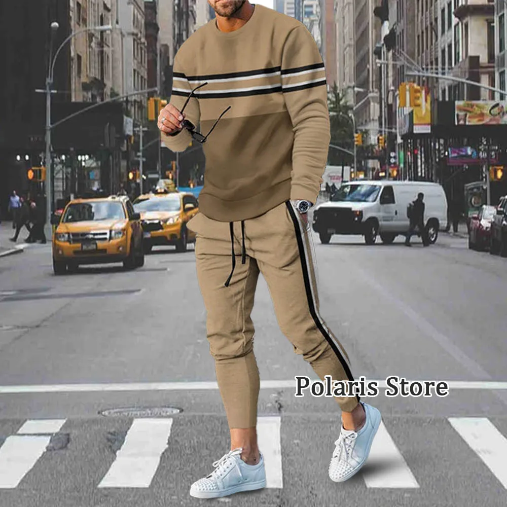 Long Sleeve Tracksuit Men 2 Piece Pant Sets Sportwear Autumn Fashion Trousers Suit Oversized Sweatpants Solid Color Clothes
Long Sleeve Tracksuit Men 2 Piece Pant Sets Sportwear Autumn Fashion Trousers Suit Oversized Sweatpants Solid Color Clothes