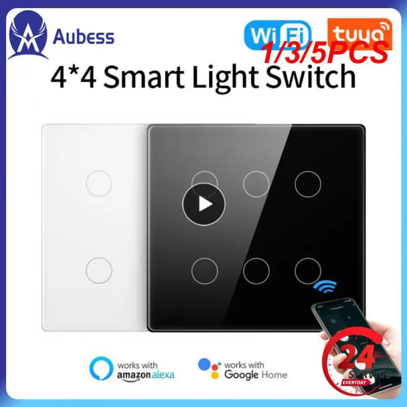 1/3/5PCS Tuya Brazil WiFi Light Wall Switch,Touch-Sensor Smart Interruptor 4/6 Gang ,Work with Alexa, Home
1/3/5PCS Tuya Brazil WiFi Light Wall Switch,Touch-Sensor Smart Interruptor 4/6 Gang ,Work with Alexa, Home