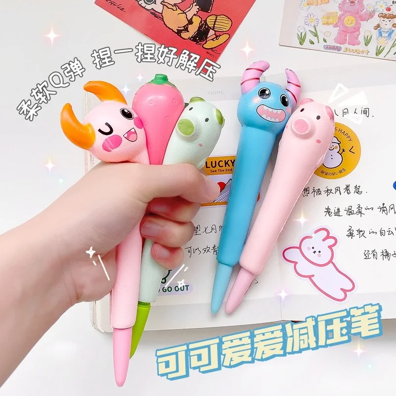 Yilan vent pen decompression pen soft student pinch pen cute super cute neutral pen creative decompression pen
Yilan vent pen decompression pen soft student pinch pen cute super cute neutral pen creative decompression pen