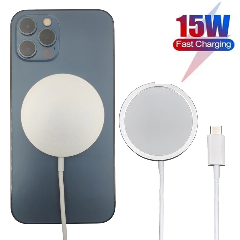 15W Magnetic Wireless Charger for iPhone 12 13 Pro Max 12 13pro Qi Fast Chargers for iPhone 12 Mini USB C PD Adapter magsafing
15W Magnetic Wireless Charger for iPhone 12 13 Pro Max 12 13pro Qi Fast Chargers for iPhone 12 Mini USB C PD Adapter magsafing
