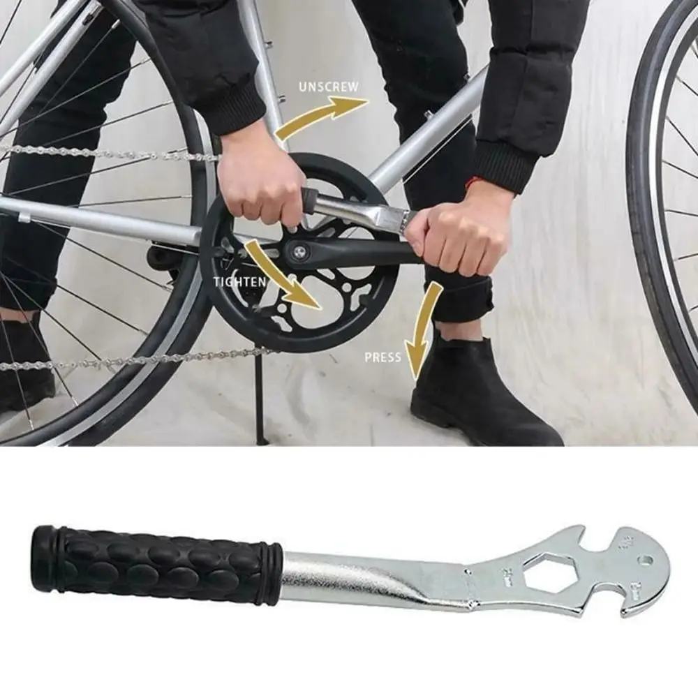 Bike Accessories Long Handle MTB Road Bike 15/24mm Bicycle Pedal Wrench Bicycle Spanner Install Spanner Repair Tool
Bike Accessories Long Handle MTB Road Bike 15/24mm Bicycle Pedal Wrench Bicycle Spanner Install Spanner Repair Tool
