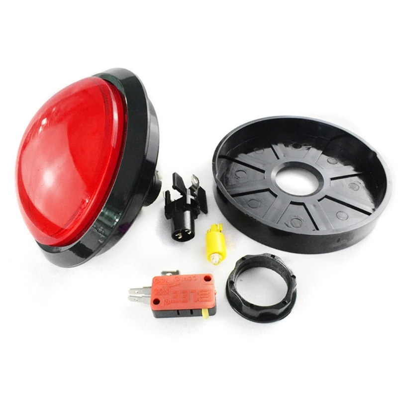 F2TC Diamond Grade 100mm Big Round Push Button LED with Microswitch for DIY Arcade Game Machine
F2TC Diamond Grade 100mm Big Round Push Button LED with Microswitch for DIY Arcade Game Machine