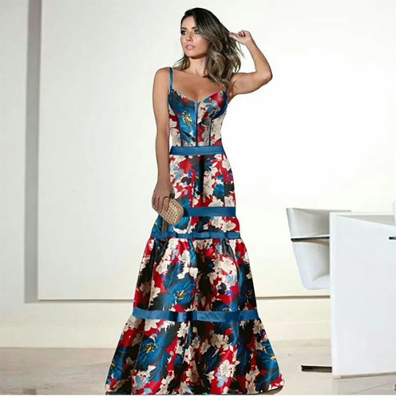 Print Sling Dress Women Summer 2022 New Fashion Casual Sexy Bohemian Retro Midi Maxi Dresses
Print Sling Dress Women Summer 2022 New Fashion Casual Sexy Bohemian Retro Midi Maxi Dresses