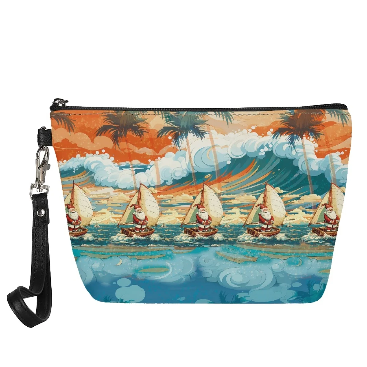Makeup Bag Santa Claus Surfing Travel Organizer Cosmetic Bag High Quality Designer Travel Essentials Make Up Bag Christmas 2023
Makeup Bag Santa Claus Surfing Travel Organizer Cosmetic Bag High Quality Designer Travel Essentials Make Up Bag Christmas 2023