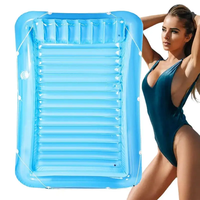 Inflatable Floating Row Water Hammock Swimming Air Mattresses Summer Pool Beach PVC Float Bed Adults Size For Swimming Pool
Inflatable Floating Row Water Hammock Swimming Air Mattresses Summer Pool Beach PVC Float Bed Adults Size For Swimming Pool