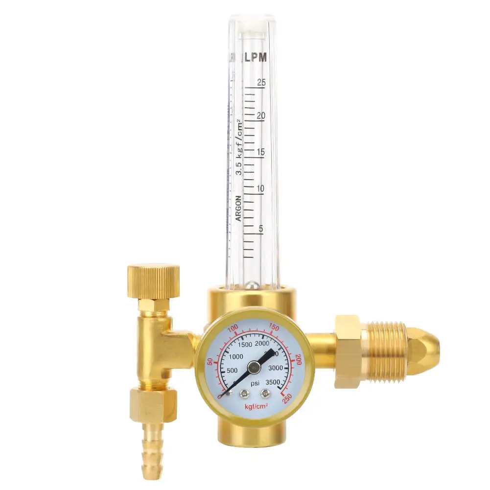 0-3500 PSI Argon Pressure Reducer Gas Flowmeter Welding Pressure Regulator G5/8 Male Thread CGA580 Connector
0-3500 PSI Argon Pressure Reducer Gas Flowmeter Welding Pressure Regulator G5/8 Male Thread CGA580 Connector