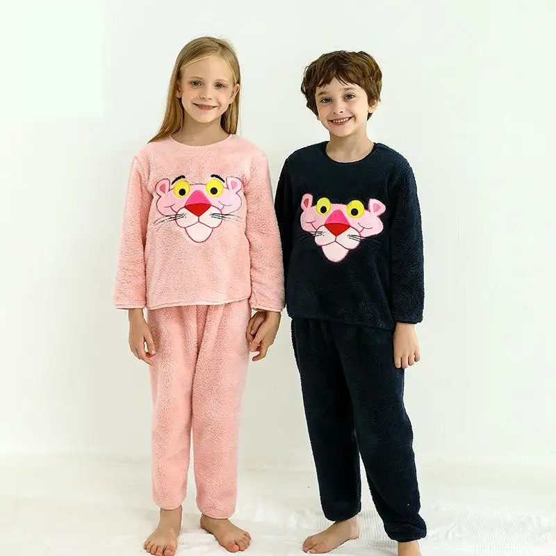 Детские пижамные комплекты 2022, зимняя теплая домашняя одежда для мальчиков и девочек, мультяшная Розовая пантера, детский Ночной костюм, ми...
Детские пижамные комплекты 2022, зимняя теплая домашняя одежда для мальчиков и девочек, мультяшная Розовая пантера, детский Ночной костюм, ми...