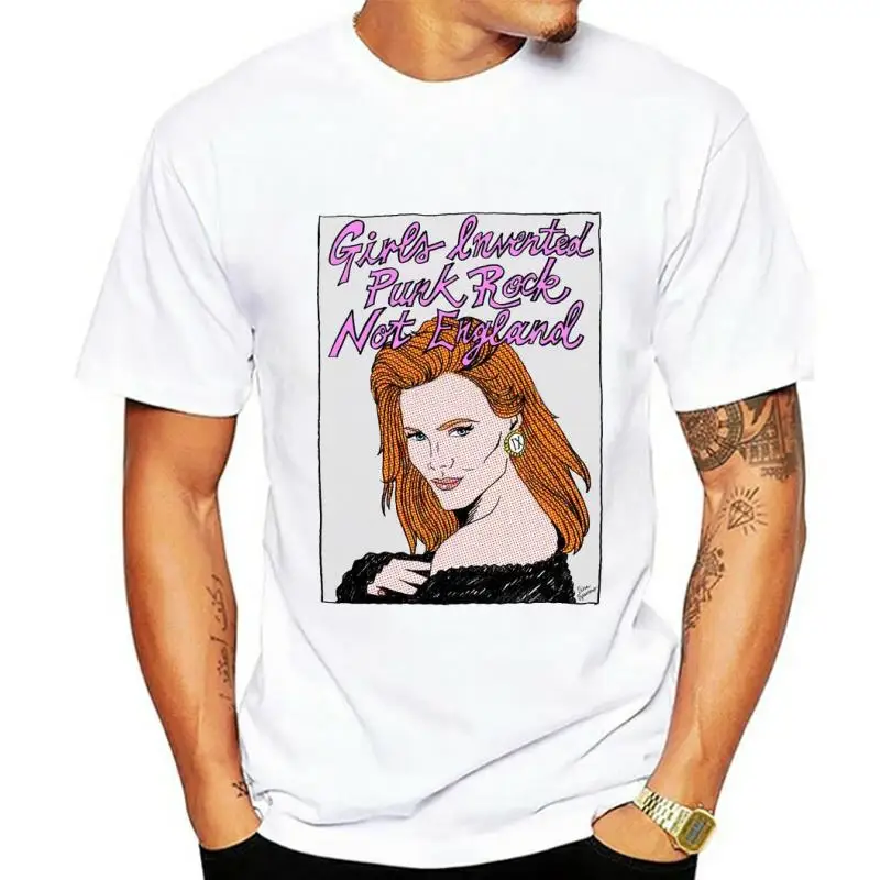 Белая футболка Belinda Carlisle Girls, изобретенная в стиле панк-рок, а не Англия
Белая футболка Belinda Carlisle Girls, изобретенная в стиле панк-рок, а не Англия