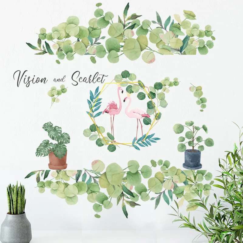 Wall Stickers Artistic Romantic Simple Dormitory Bedroom Door Decoration Living Room Bedroom Self-Adhesive Flamingo Wallpapers
Wall Stickers Artistic Romantic Simple Dormitory Bedroom Door Decoration Living Room Bedroom Self-Adhesive Flamingo Wallpapers