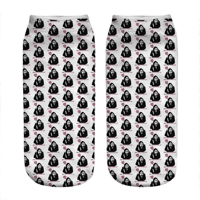Women's socks kawaii Funny Scream ghost face Printed Socks Woman harajuku Happy Funny Novelty cute girl gift Socks for women
Women's socks kawaii Funny Scream ghost face Printed Socks Woman harajuku Happy Funny Novelty cute girl gift Socks for women