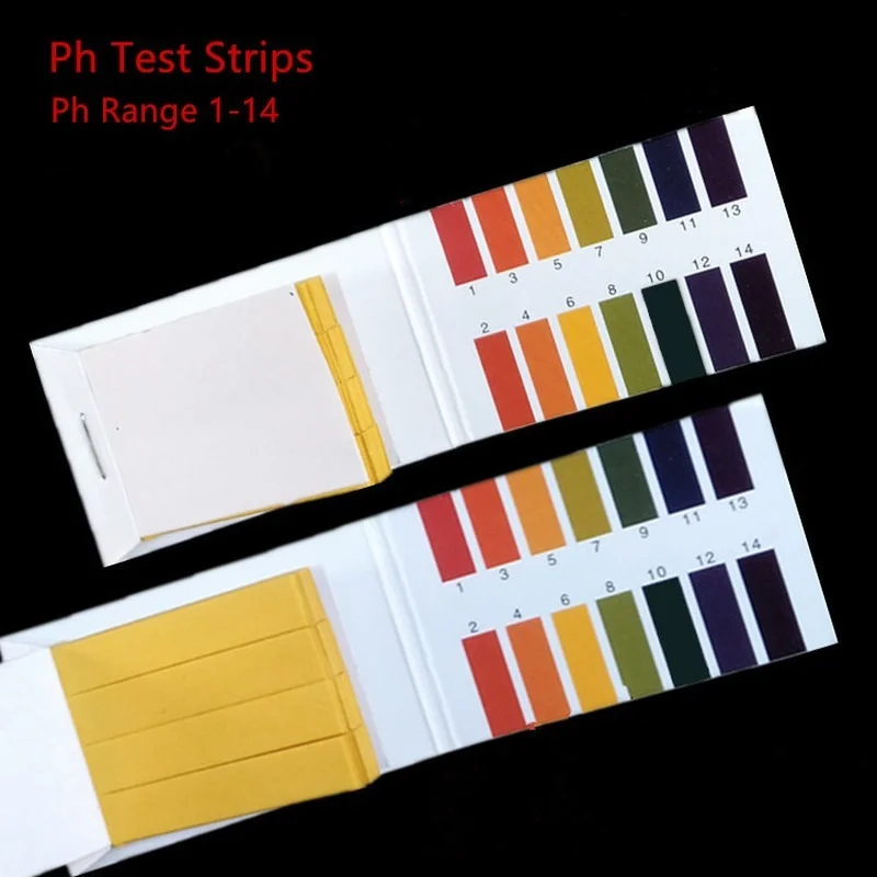 1Set 80 Strips Professional 1-14 PH Litmus Paper PH Meter Test Strips Water Cosmetics Soil Acidity Test Strips with Control Card
1Set 80 Strips Professional 1-14 PH Litmus Paper PH Meter Test Strips Water Cosmetics Soil Acidity Test Strips with Control Card