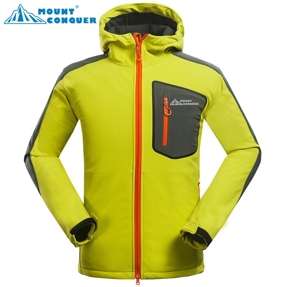 MOUNT CONQUER Men's outdoor hiking camping sports jacket composite fleece soft shell jacket
MOUNT CONQUER Men's outdoor hiking camping sports jacket composite fleece soft shell jacket