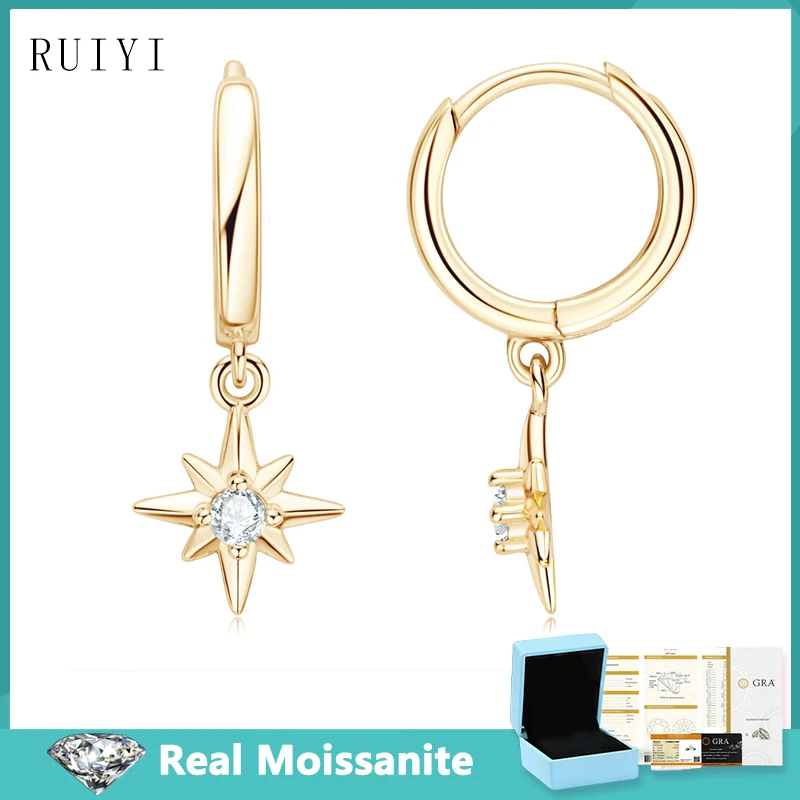 Fashion Six-pointed Star Moissanite Drop Earrings for Women Girls Luxury Design Fine Jewelry Gifts 925 Sterling Silver Earring
Fashion Six-pointed Star Moissanite Drop Earrings for Women Girls Luxury Design Fine Jewelry Gifts 925 Sterling Silver Earring