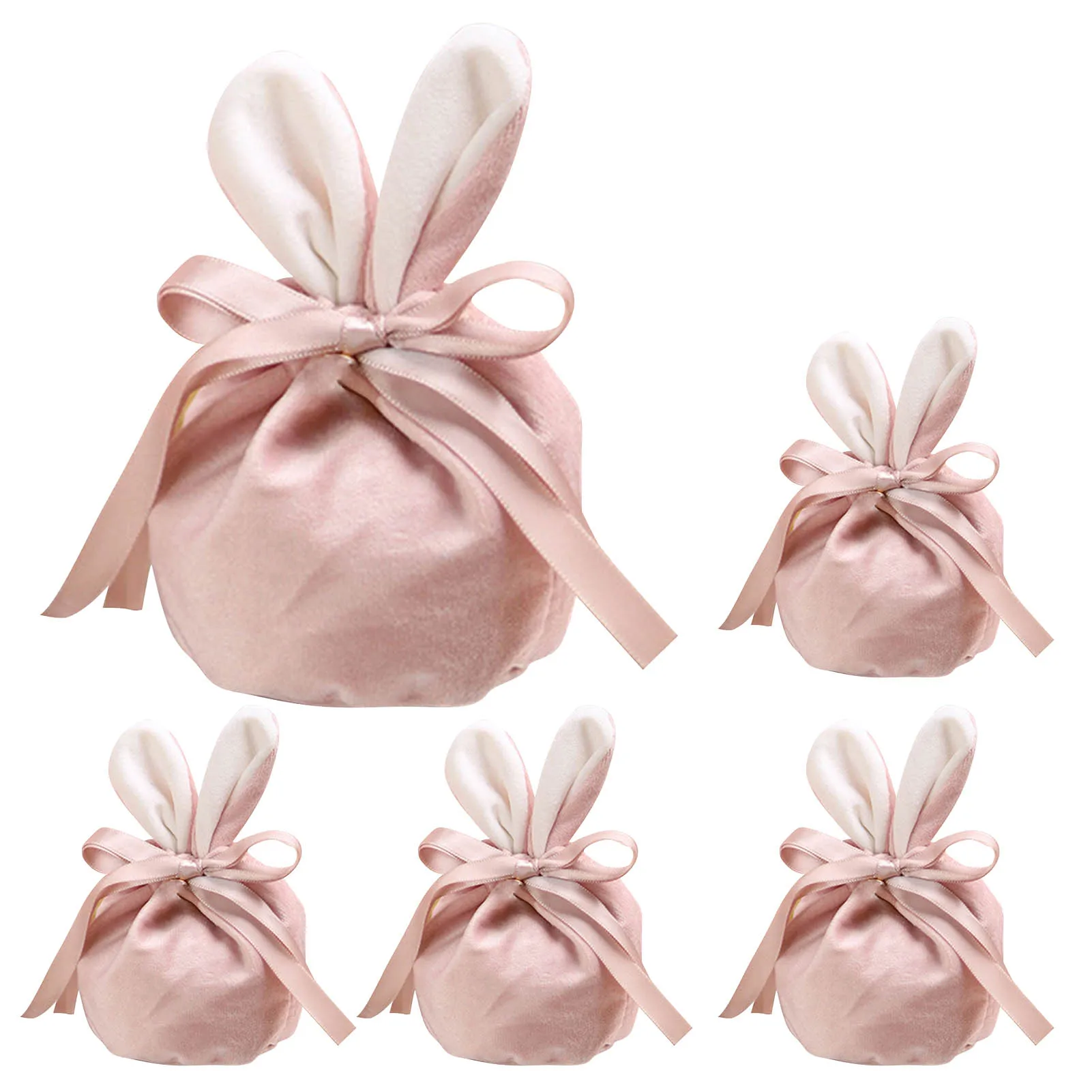 5Pcs Easter Bunny Gift Bags Velvet Easter Bags With Drawstrings Cute Easter Basket Bunny Favor Bag Party Decoration
5Pcs Easter Bunny Gift Bags Velvet Easter Bags With Drawstrings Cute Easter Basket Bunny Favor Bag Party Decoration