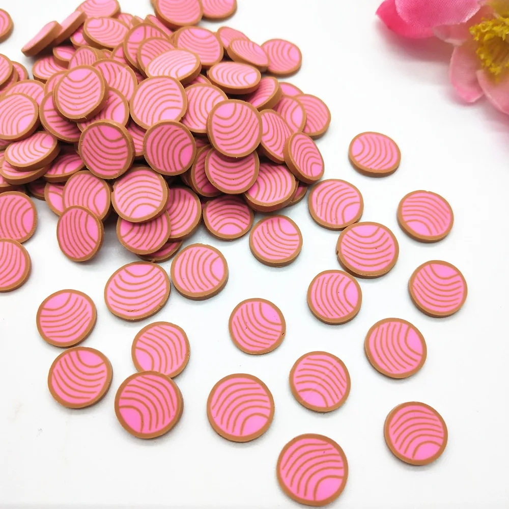 20 г 1 см большой сладкий мексиканский хлеб круглые полимерные глины Ломтики Для DIY