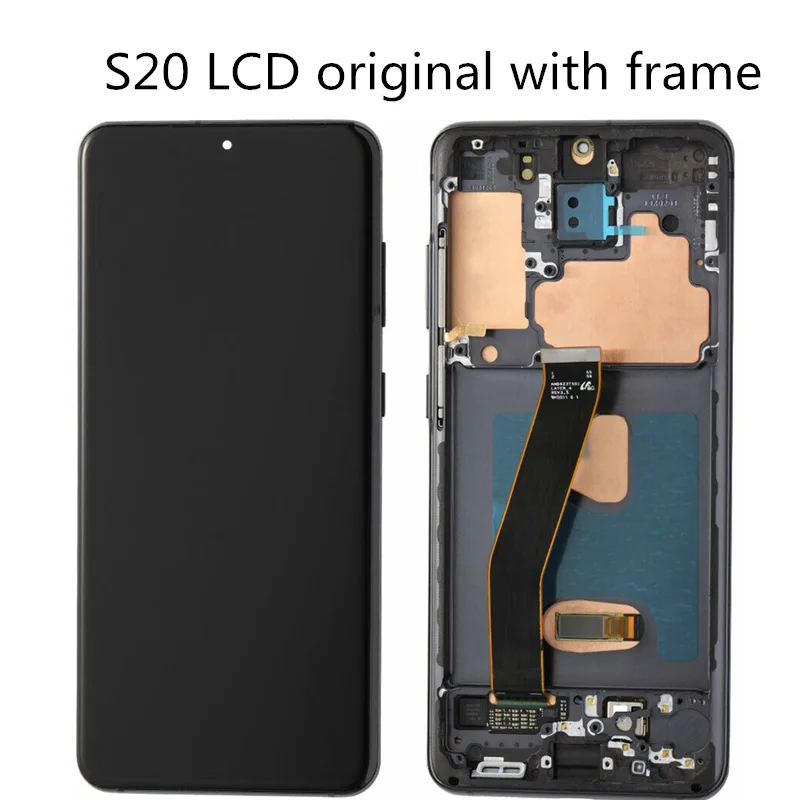 Original Frame LCD Screen with Dot Line or Burn Display for Samsung Galaxy S20 4G SM-G980 G980F/DS 5G SM-G981LCD Touch Screen
Original Frame LCD Screen with Dot Line or Burn Display for Samsung Galaxy S20 4G SM-G980 G980F/DS 5G SM-G981LCD Touch Screen