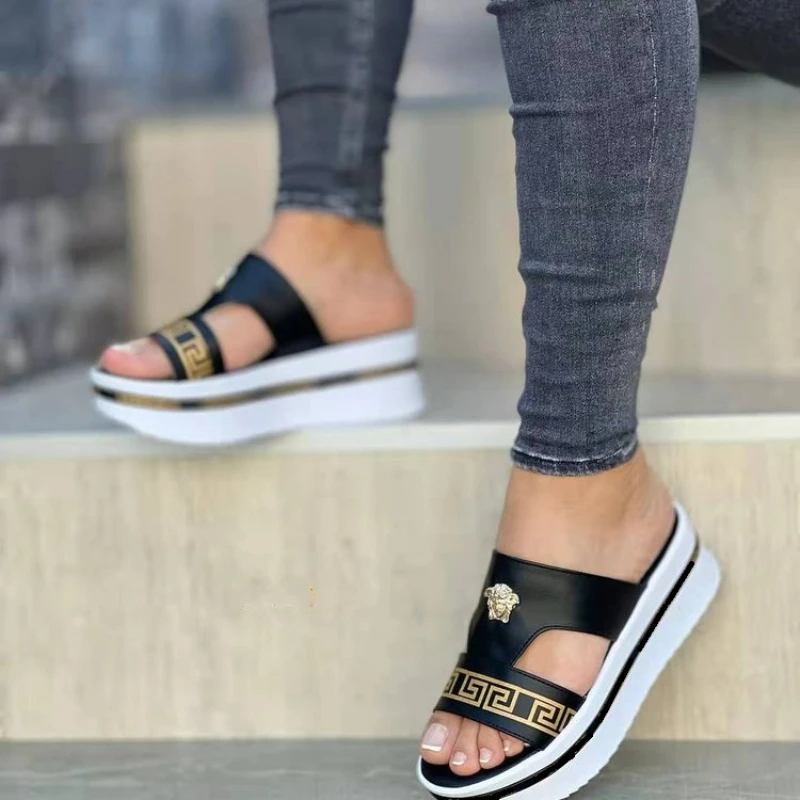 Summer Slippers Women's Open Toe Shoes 2022 New Wedge Platform Sandals Beach Party Outdoor Casual Ethnic Style Women's Shoes
Summer Slippers Women's Open Toe Shoes 2022 New Wedge Platform Sandals Beach Party Outdoor Casual Ethnic Style Women's Shoes